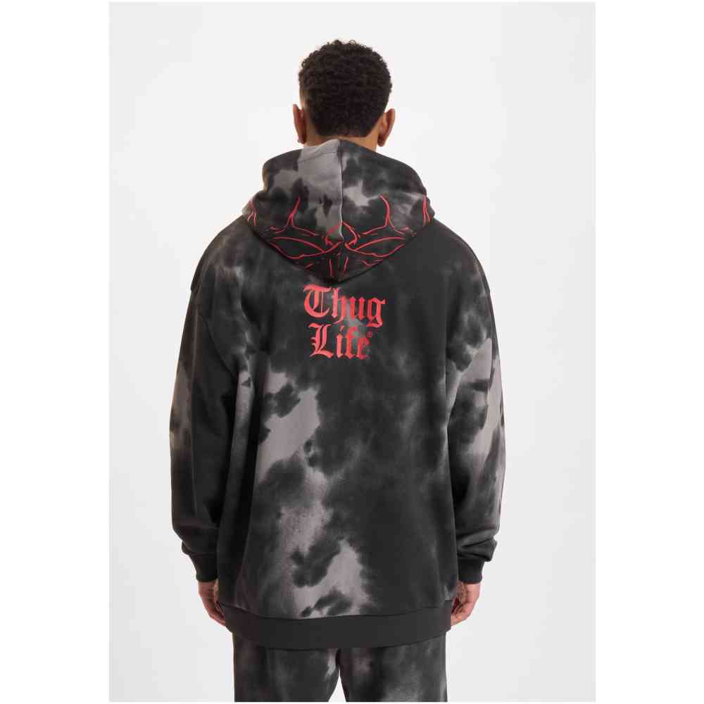 Thug Life - Sky Hoodie/trui - Zwart/Grijs